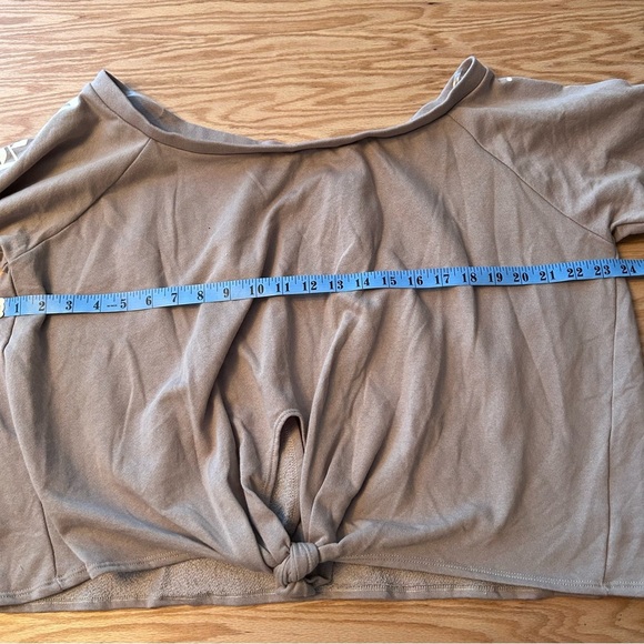 NWT Fashion Nova Too Blessed To Stress Cropped Sweatshirt XL - Picture 11 of 12